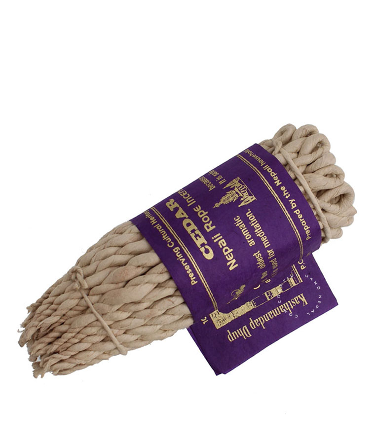 Cedar Nepali Rope Incense Creativehand Nepal
